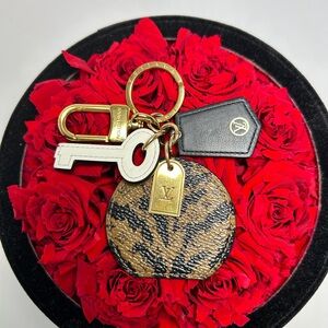 Louis Vuitton Boîte Chapeau Monogram Jungle Print Collection Bag Charm